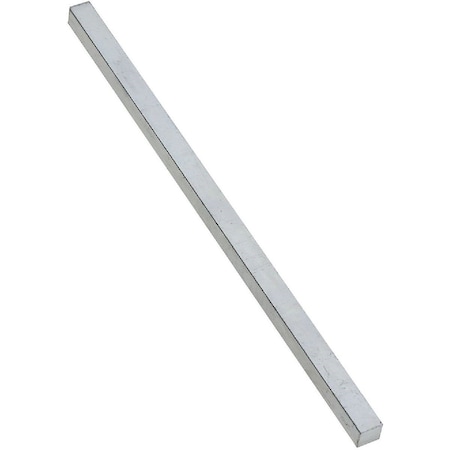 National 1/2 In. x 12 In. Steel Key Stock N180208
